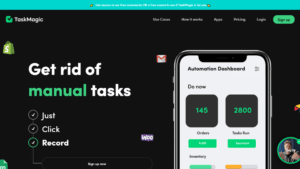 taskmagic website