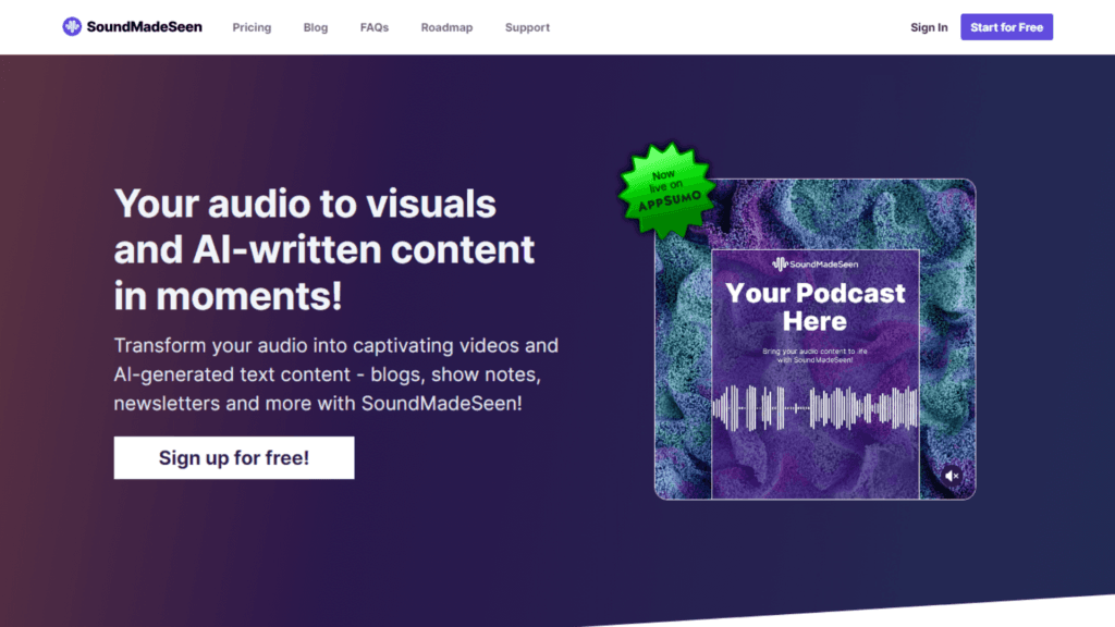soundmadeseen
