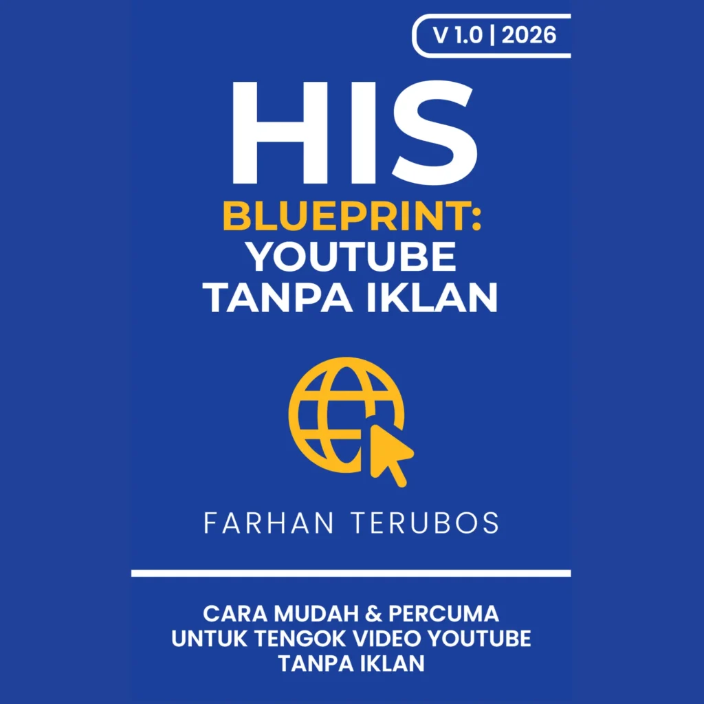 HIS Blueprint YouTube Tanpa Iklan v. SocMed