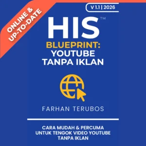 HIS Blueprint YouTube Tanpa Iklan v. Product